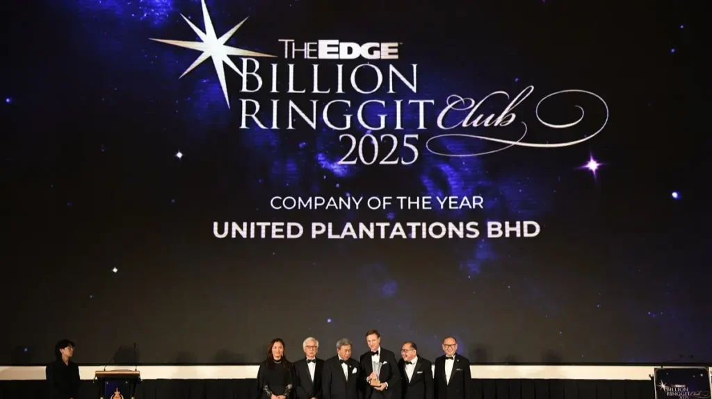 United Plantations Crowned Company of the Year 2025 at The Edge BRC Awards