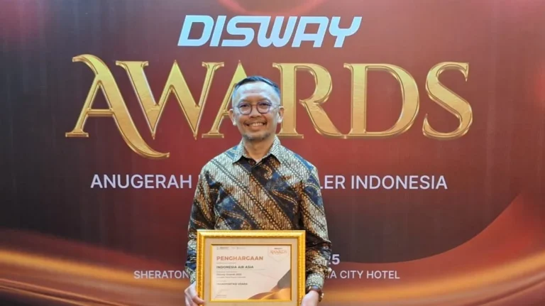 Indonesia AirAsia Wins Disway Awards 2025 as Popular Brand in Aviation